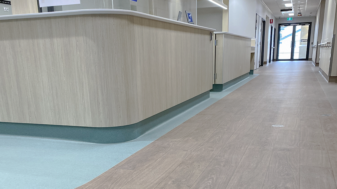 Repat Health Precinct | Sphera 50077, Surestep 12832 natural oak