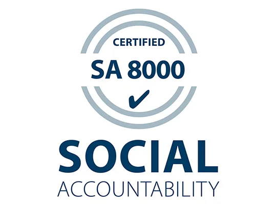 SA 8000 logo