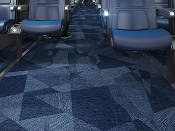 Revêtement de sol textile floqué pour trains | Forbo Flooring Systems