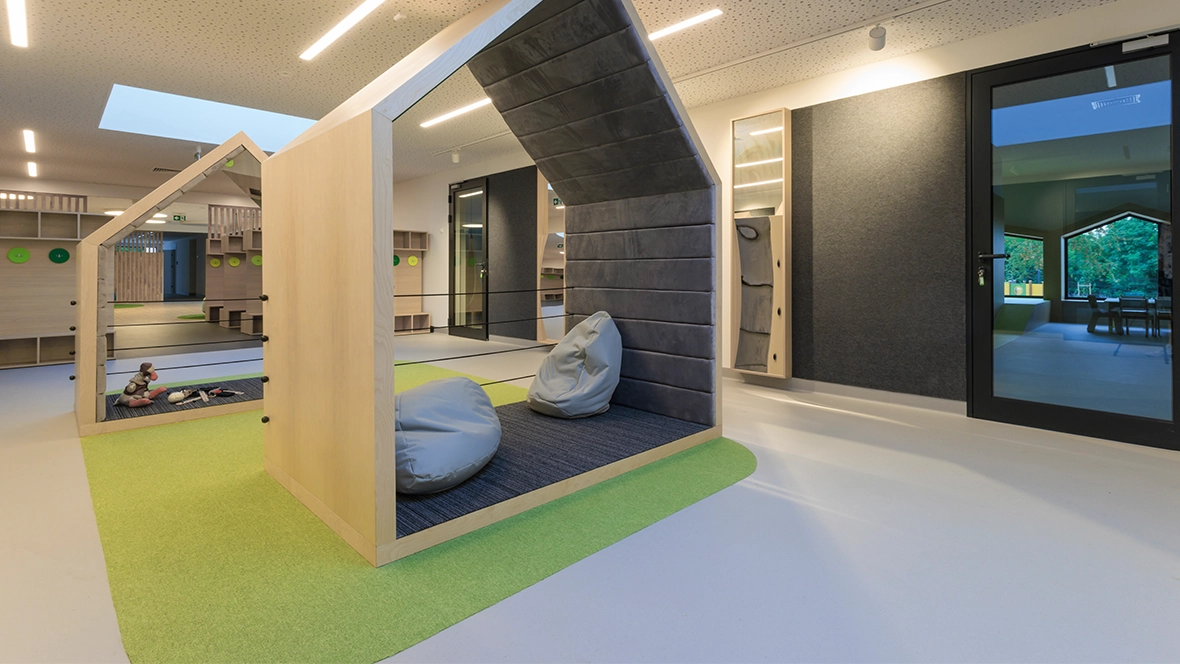 'Przedszkolna Chatka' kindergarten_Poland_Eternal_Bulletin Board_Tessera carpet tiles_RGB