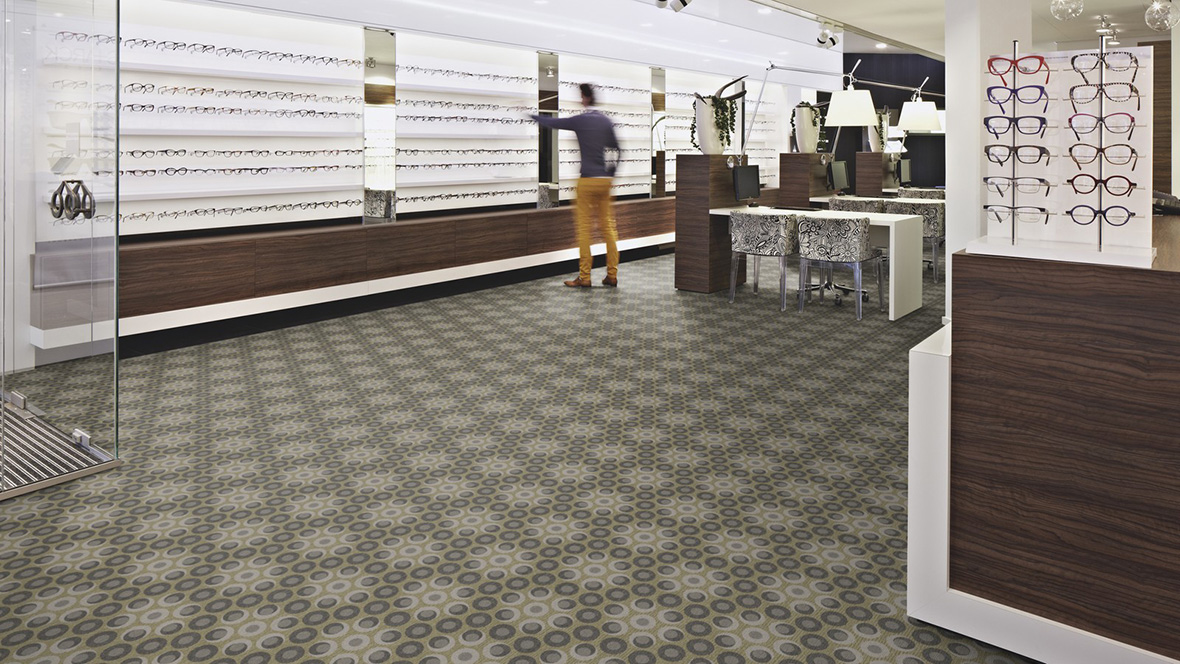 Revêtement de sol textile personnalisé Flotex Organic - Orbit | Forbo Flooring Systems