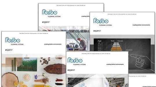 Revêtement de sol newsletter et actualités | Forbo Flooring Systems