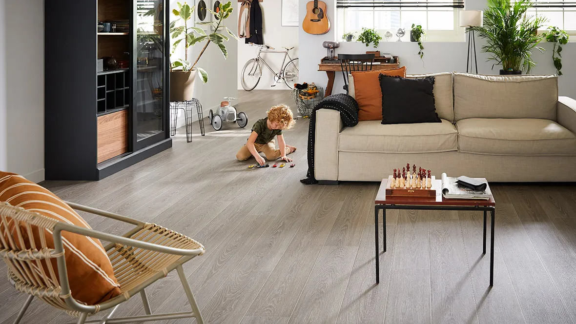 Novilon Viva 5443 grey timber 