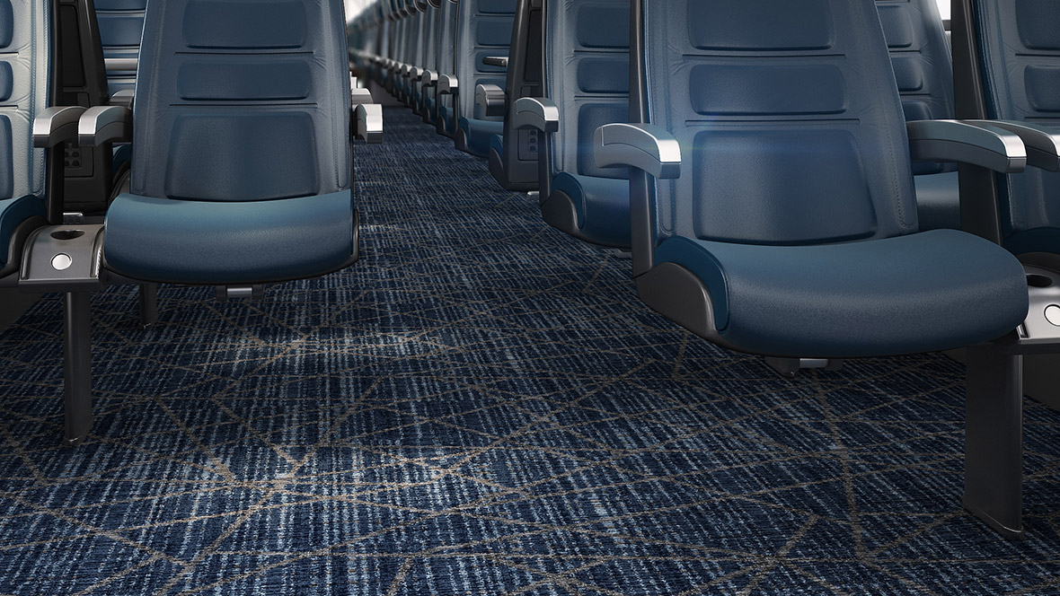 Revêtement de sol pour trains  Flotex custom flooring FR Web | Forbo Flooring Systems