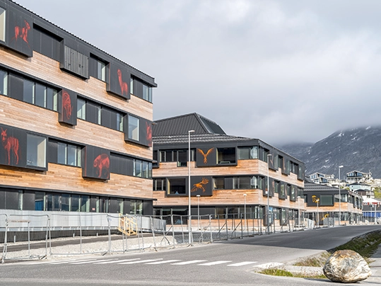 Nuuk School_eksteriør photo DK