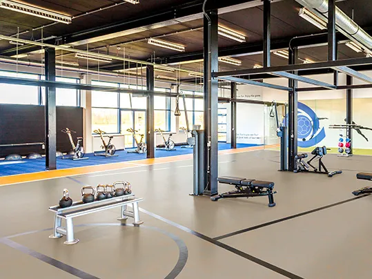 Sports Flooring Forbo Systems, Is Vinyl Flooring Good For Gyms