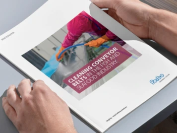 Whitepaper "Cleaning conveyor belts in the fish and seafood industry"
