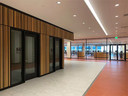  Jr. Memorial Library | The hallway