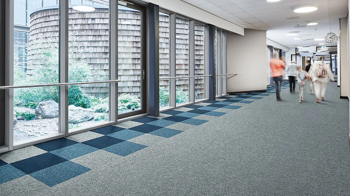 耐磨毛毡地毯Needlefelt tiles