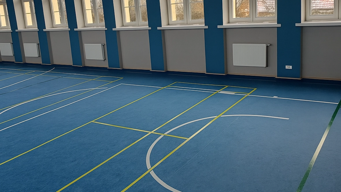 Marmoleum Sport_Sala sportowa Będzin