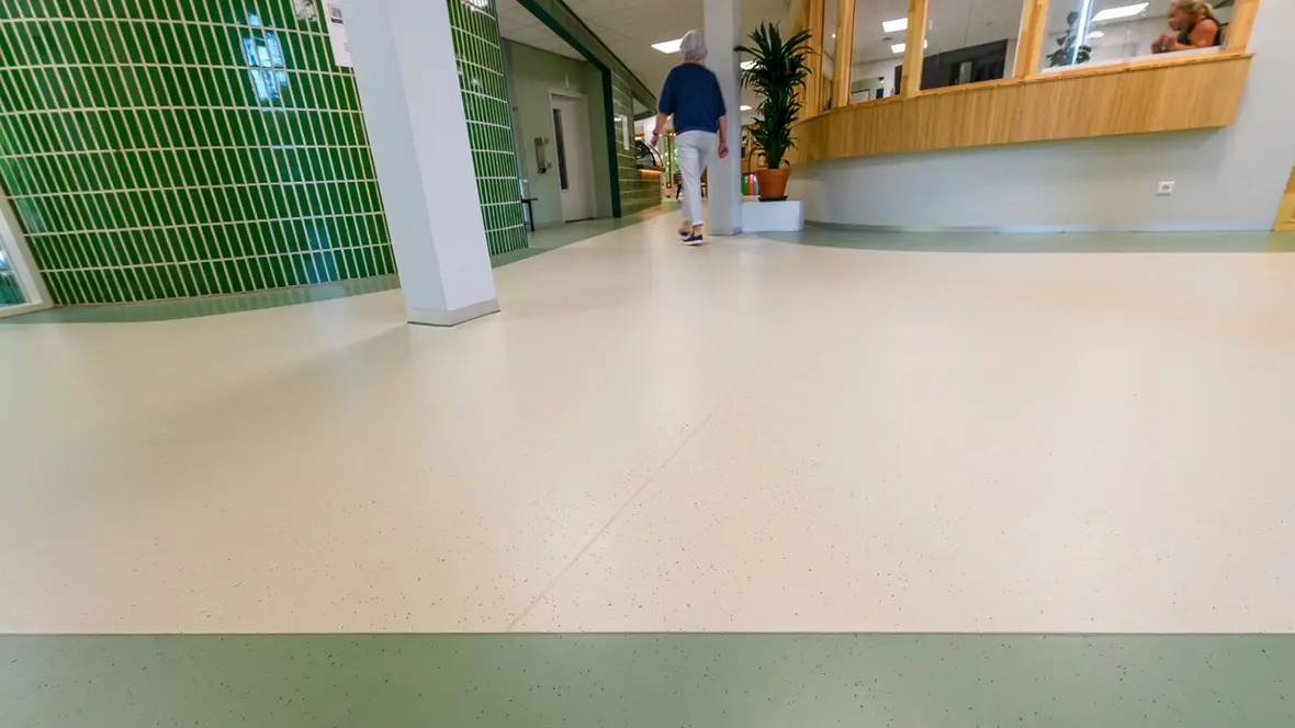 Berger Scholengemeenschap - met Sphera projectvinyl vloer in thyme en linen
