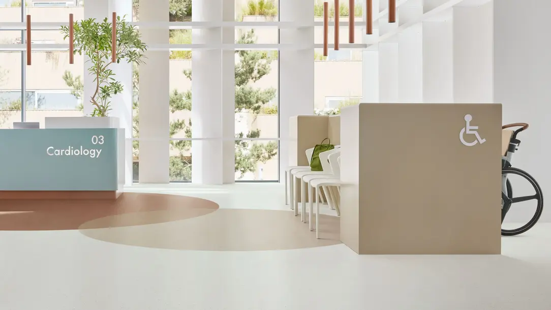 Revêtement de sol santé et hôpital PVC Sphera | Forbo Flooring Systems