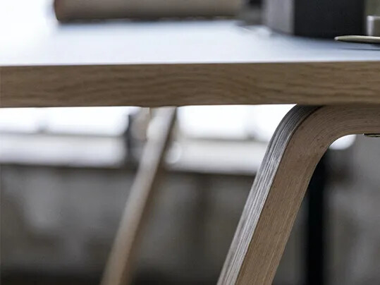 Table Hemmingway furniture linoleum designer Bent Hansen