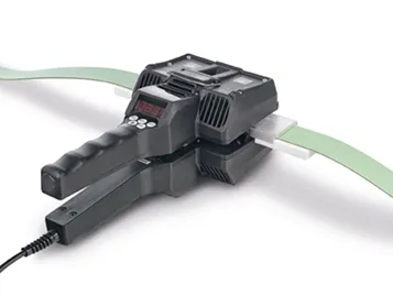 Global innovation – air-cooled heating clamp for fast and efficient splicing of flat belts