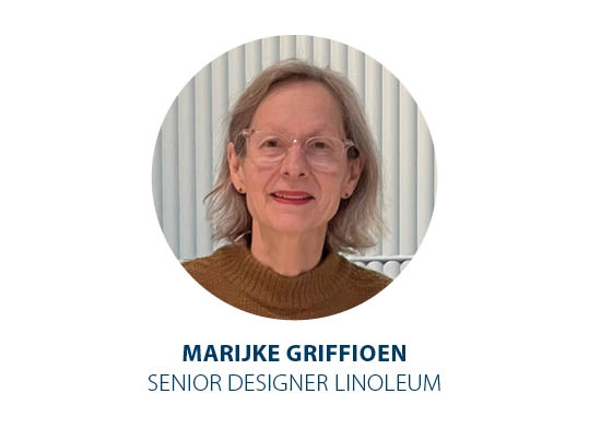 Marijke Griffioen | senior designer linoleum | Forbo Flooring Systems