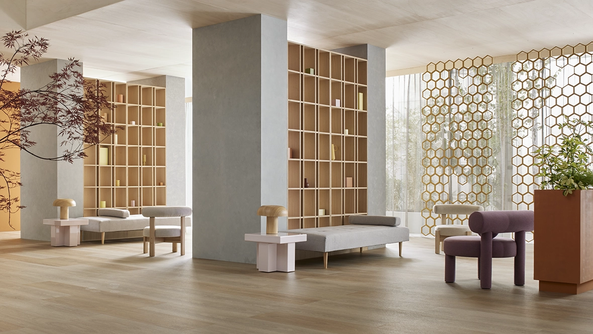 Allura 60288 | light giant oak, 60284 | natural giant oak | Forbo Flooring Systems