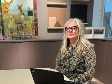 Johanna Österbladh, projektsäljare på Forbo Flooring 