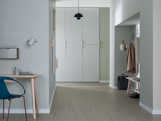 Marmoleum Click im Flur