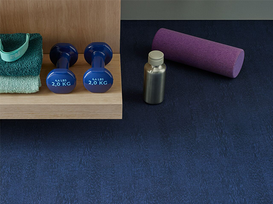 Gym Flooring Flotex Colour | Penang Azure 