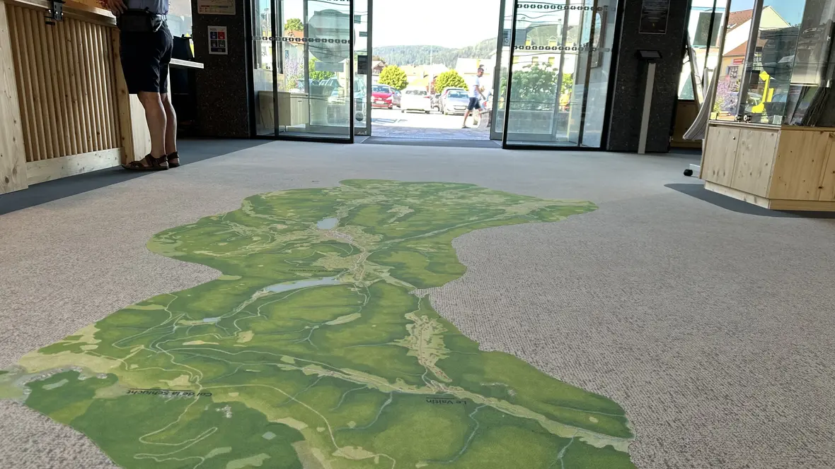 Revêtement de sol Office de tourisme Gerardmer Flotex | Forbo Flooring