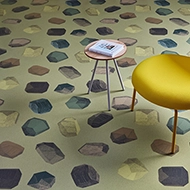 Digital print 272009 stone soft yellow