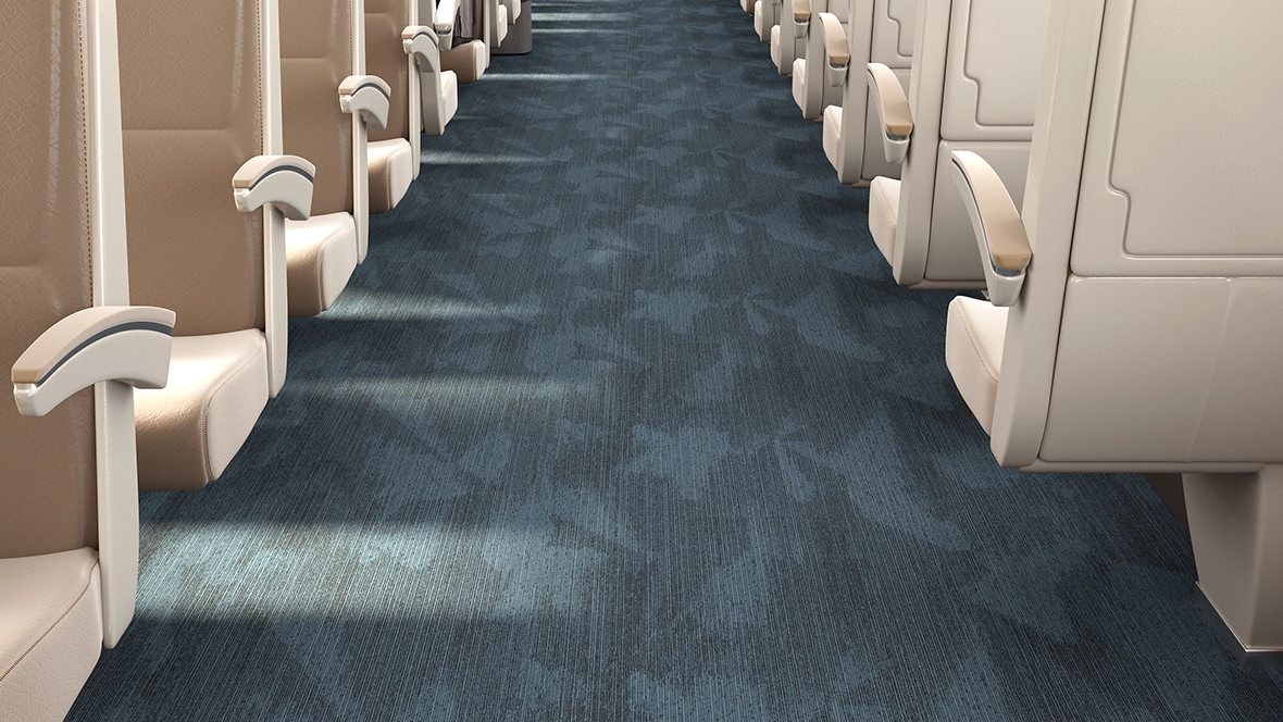 Rail floor coverings