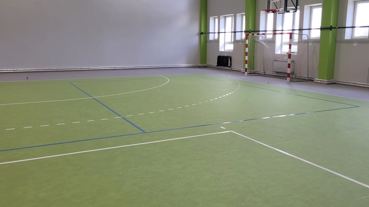Marmoleum Sport_Sala sportowa Drohiczyn