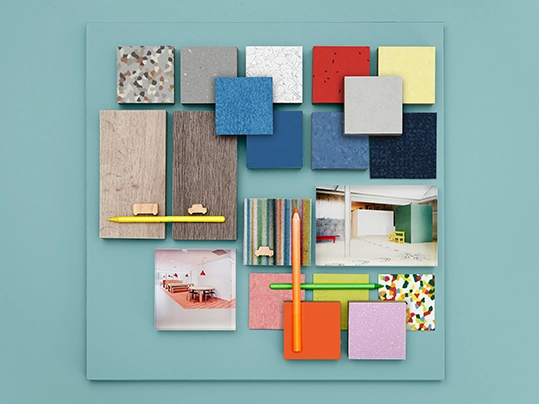 Dynamics of a Building | Moving - mood board | Forbo Flooring Systems