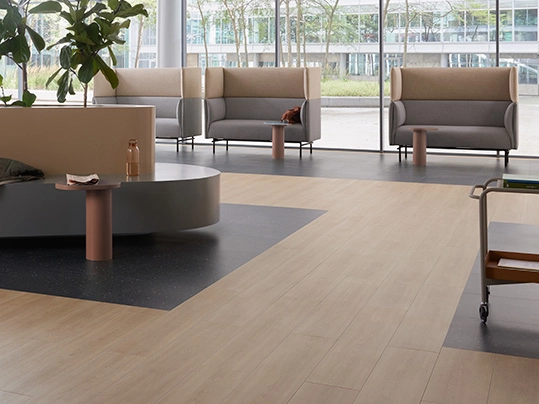 Allura Decibel b+ 9409 black gravelstone & 5313 golden smooth oak