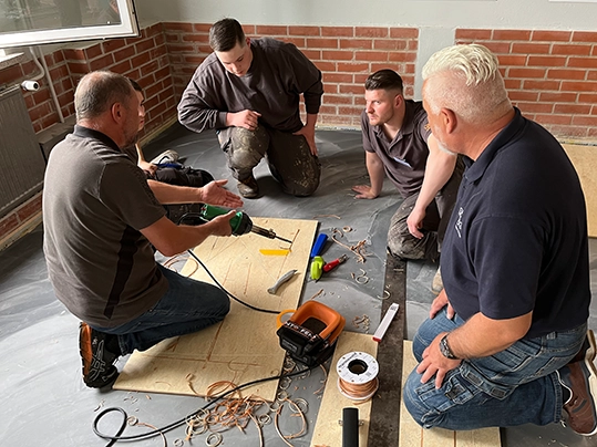 Bembe Workshop Azubis Forbo Eurocol