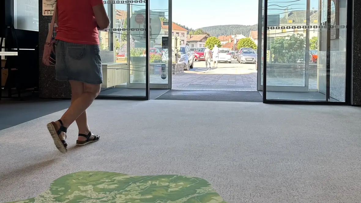 Revêtement de sol Office de tourisme Gerardmer Flotex | Forbo Flooring