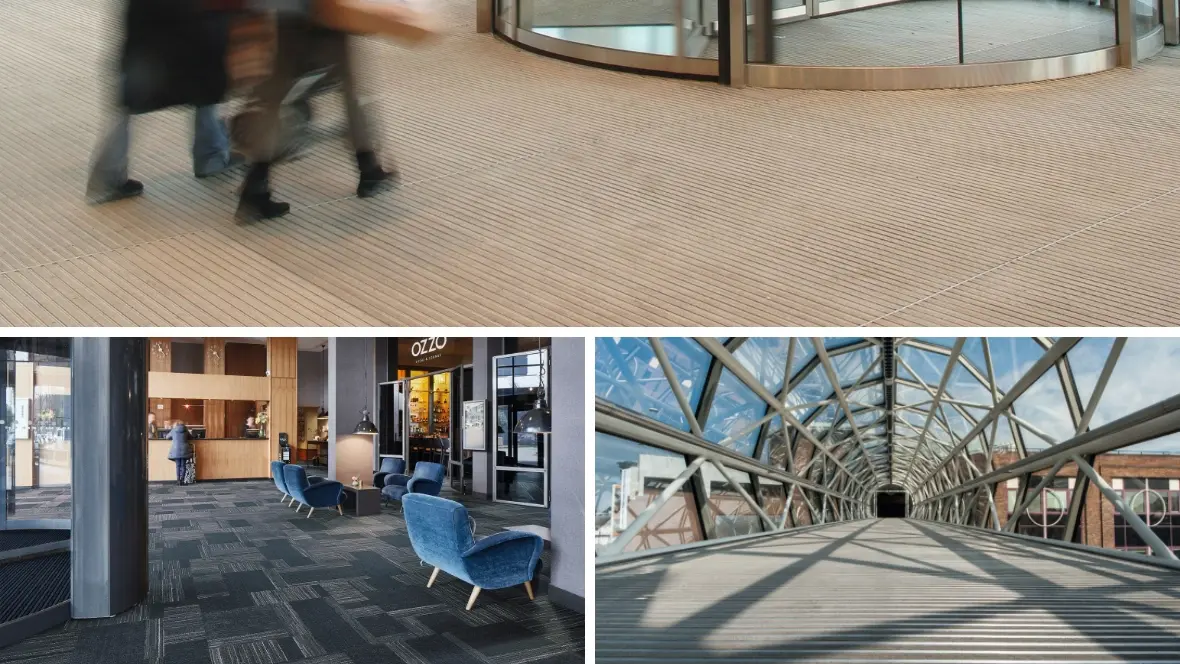 Entrance flooring systems 