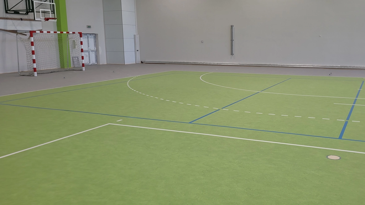 Marmoleum Sport_Sala sportowa Drohiczyn