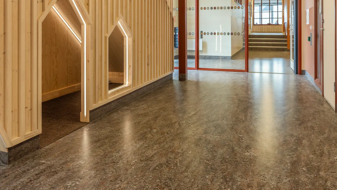 Akustik linoleum