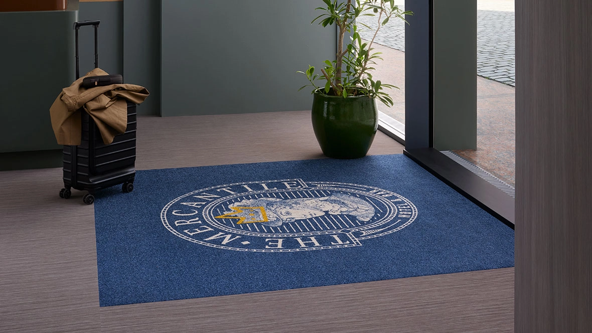 Coral entrance floors