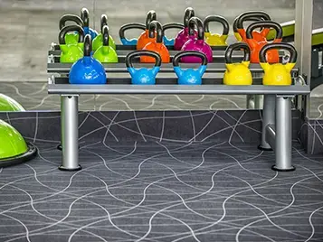 Sportschool with Flotex textile floor | Forbo Flooring Systems