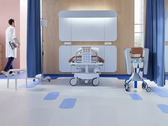 Sphera Energetic projectvinyl inspirerend design in een ziekenhuis