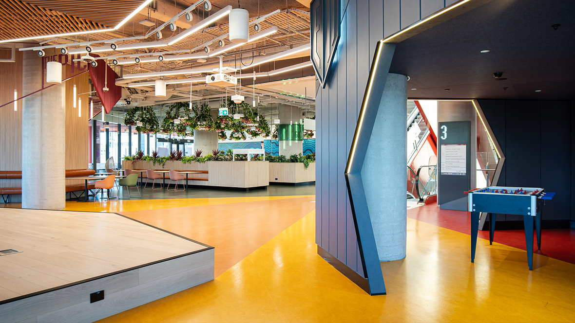  Western Sydney University Bankstown City Campus | Marmoleum Flooring