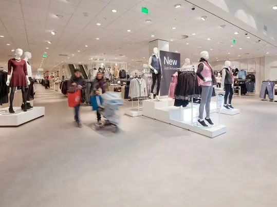 Revêtement de sol magasin commerces ambiance et design | Forbo Flooring Systems