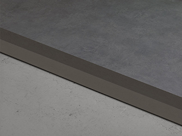 Allura Puzzle Straight Edge Ramp | PRS8000 Dark Grey