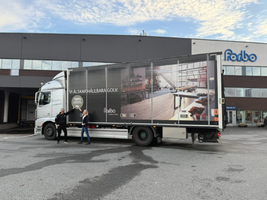 100% fossilfria transporter hela vägen