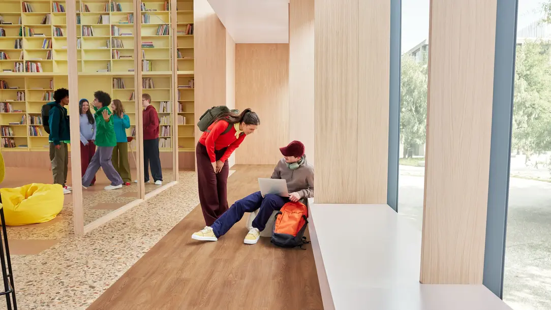 Revêtement de sol LVT acoustique Allura decibel | Forbo Flooring Systems
