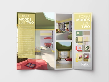 Moods EDIT TWO | leaflet cover | Forbo Flooring Systems