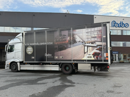 Forbo Flooring SE fossilfria transporter