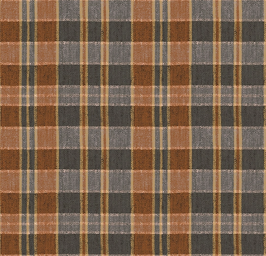 590001 Plaid Rust
