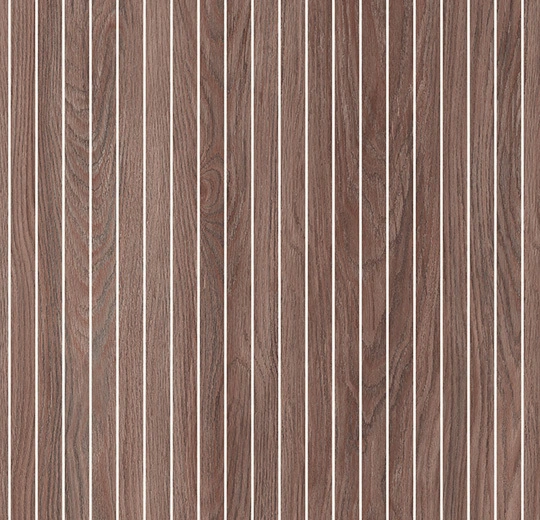 010061FR Deck narrow mahogany & cream