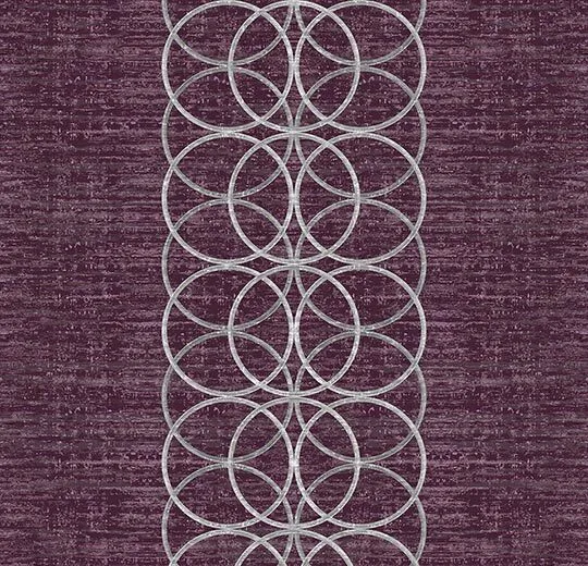 244001 Apollo Border Burgundy