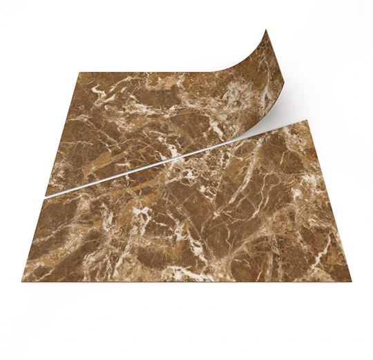 63782DR7 ochre marble trapezoid (50x50 cm)