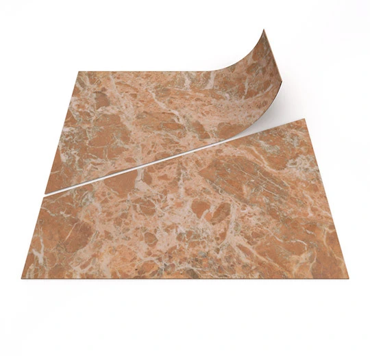 63788DR7 peach marble trapezoid (50x50 cm)