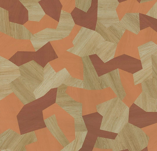 98506UP43C terracotta shaped wood